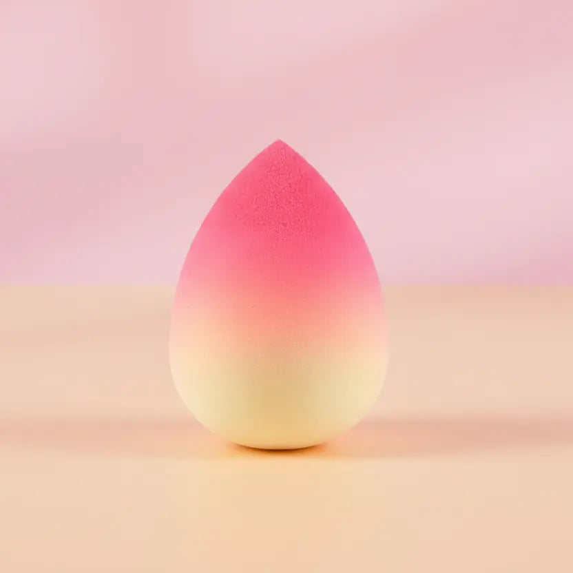 Peach-Shaped Makeup Sponge - Soft Blending Beauty Tool
