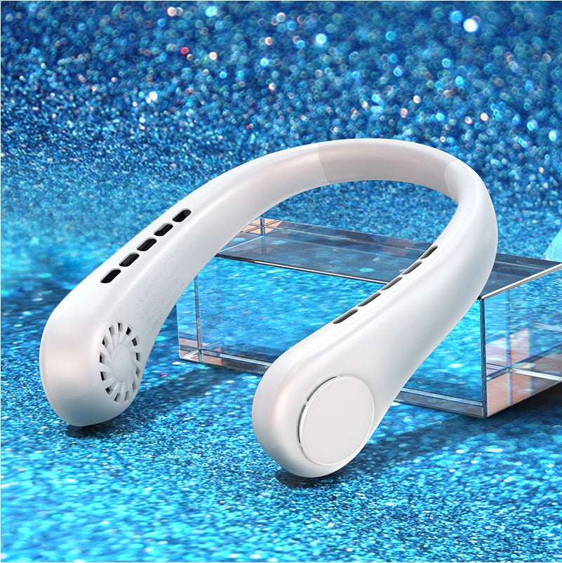 Bladeless Neck Fan — Portable neck fan with rechargeable battery