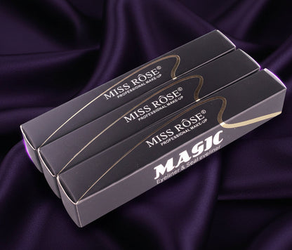 Dual-Tip Waterproof Eyeliner - Precision & Bold Stamp Liner