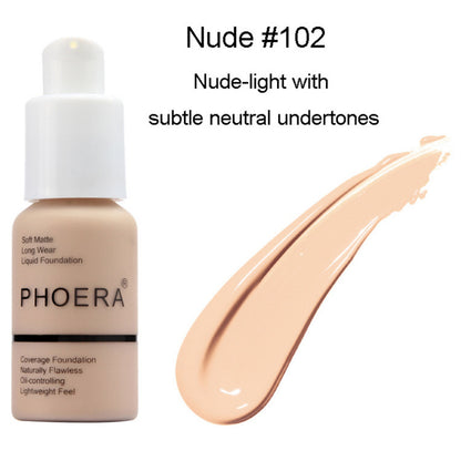 Smoothing Matte Foundation - Oil Control & Concealer