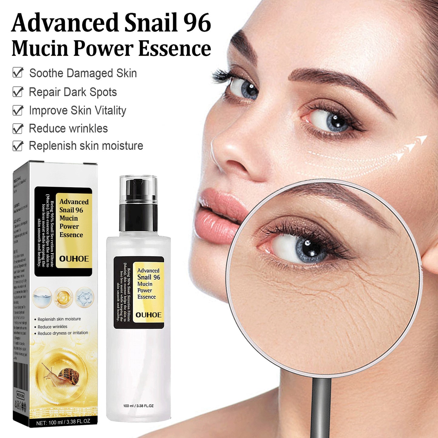 Snail Mucin Collagen Serum - Multi-Benefit Repair Treatment
