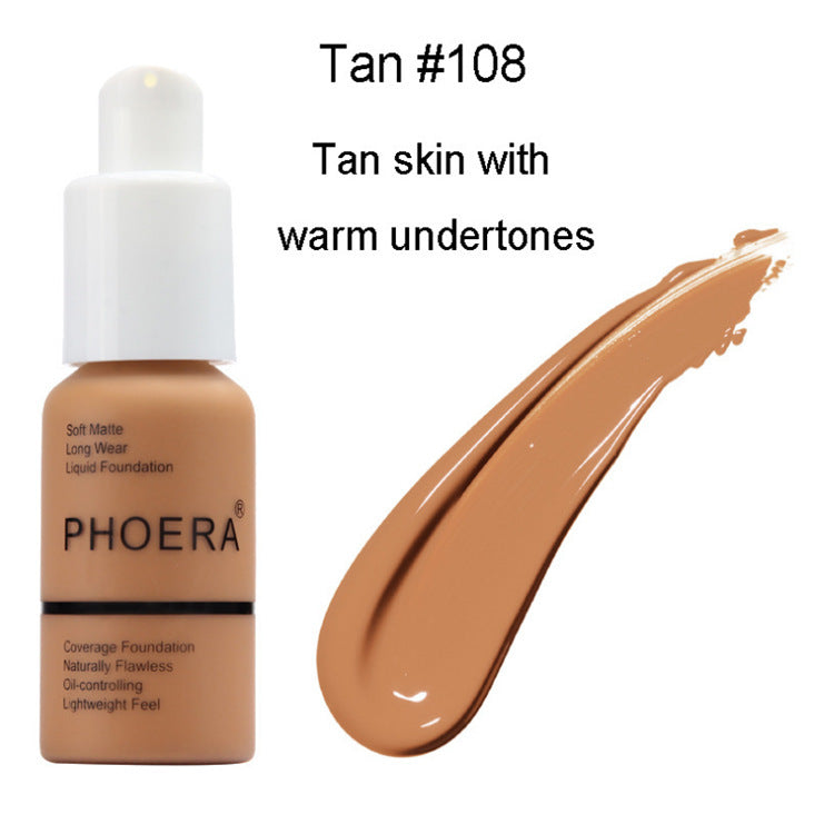 Smoothing Matte Foundation - Oil Control & Concealer