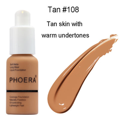 Smoothing Matte Foundation - Oil Control & Concealer