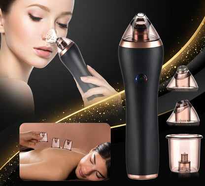 4-in-1 Blackhead Remover - Guasha Cupping Facial Pore Cleansing Device