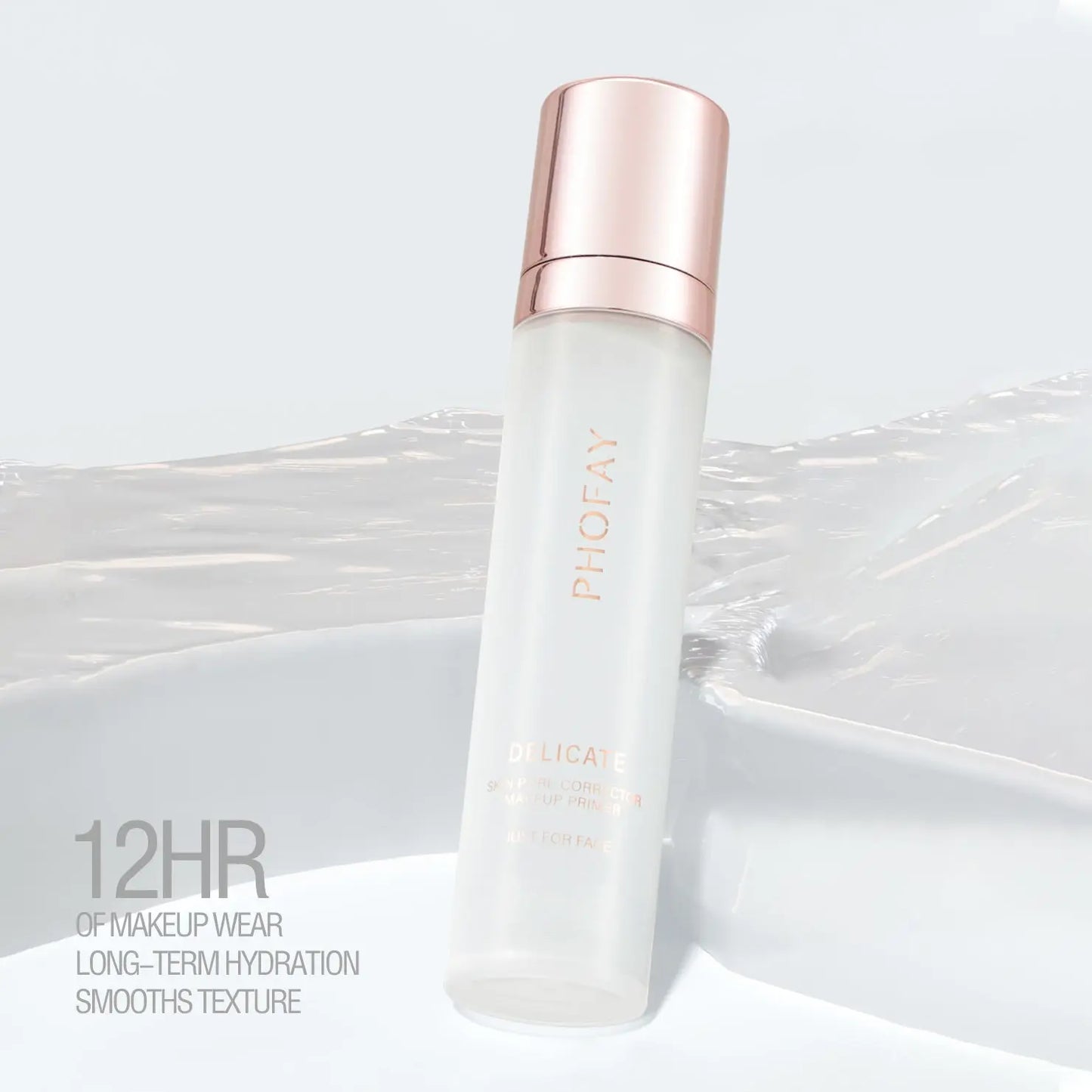 PHOFAY Hydrating Makeup Primer - Lightweight Grip Formula velvet vial