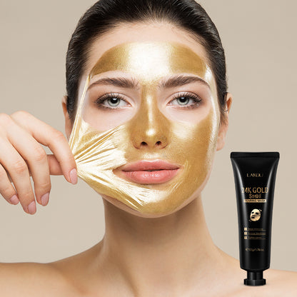 Gold Foil Snail Peel-Off Mask - Hydrating & Rejuvenating Treatment