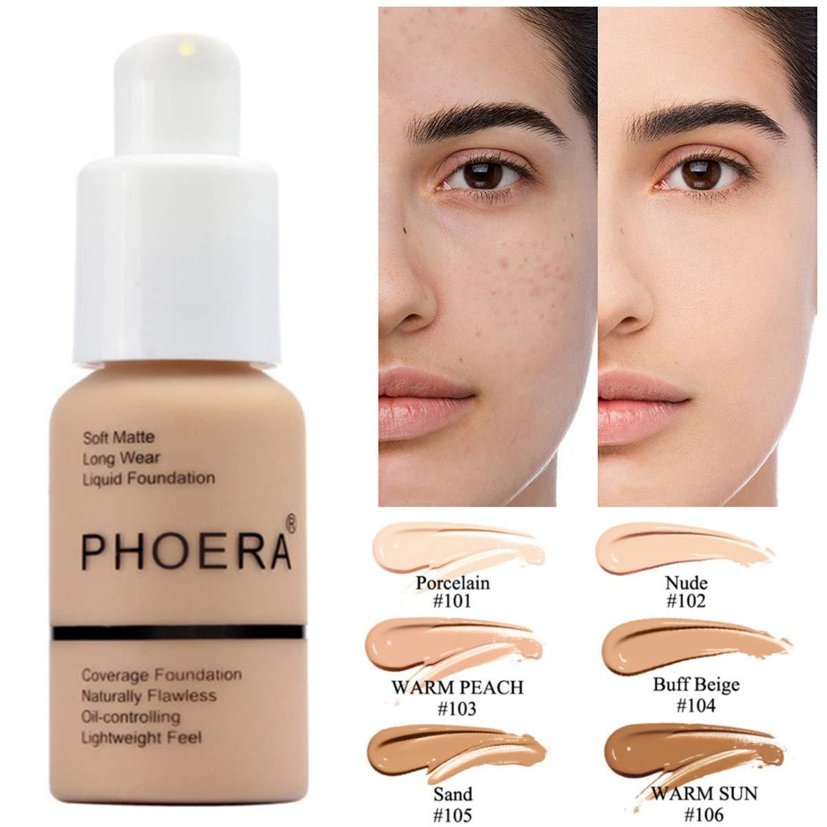 Smoothing Matte Foundation - Oil Control & Concealer