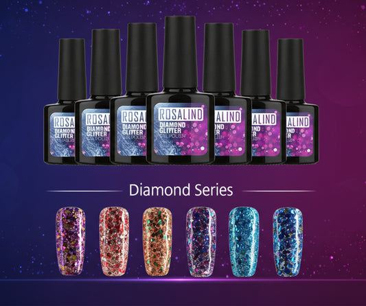 Diamond Gel Nail Polish - Long-Lasting Phototherapy Collection
