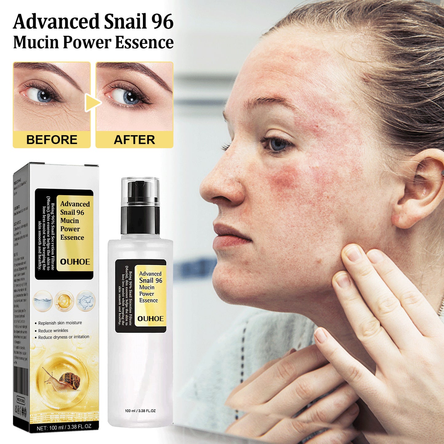 Snail Mucin Collagen Serum - Multi-Benefit Repair Treatment