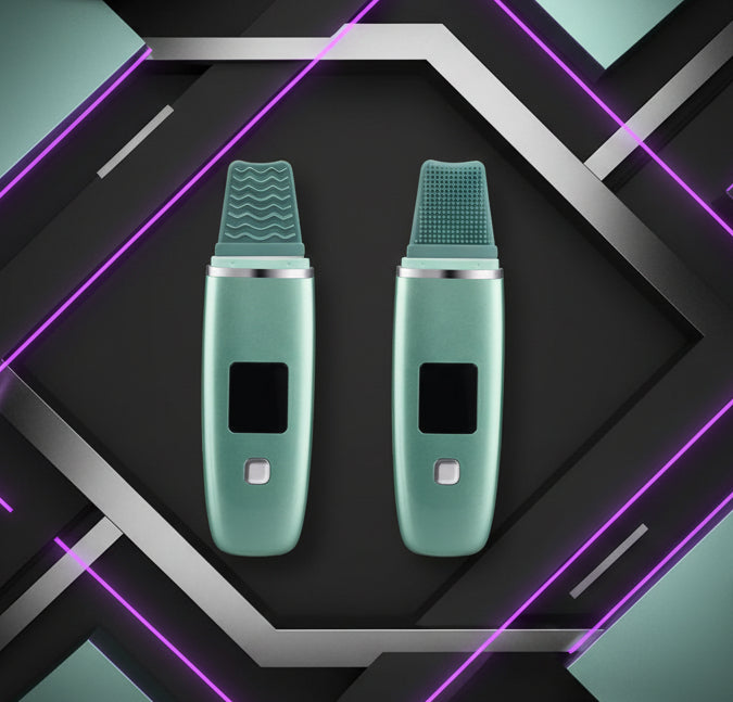 Ultrasonic Skin Scrubber - Deep Pore Cleansing & Exfoliation Tool