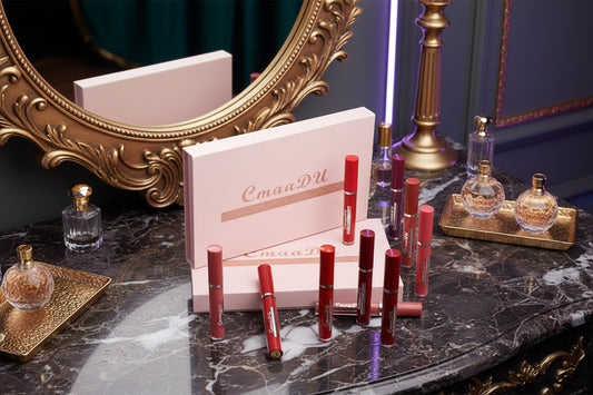 Long-Wear Waterproof Matte Lipstick - Non-Transfer Formula