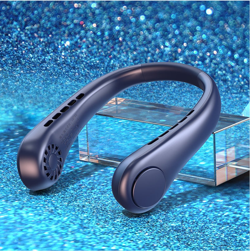 Bladeless Neck Fan — Portable neck fan with rechargeable battery