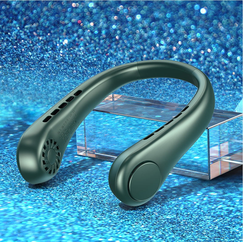 Bladeless Neck Fan — Portable neck fan with rechargeable battery