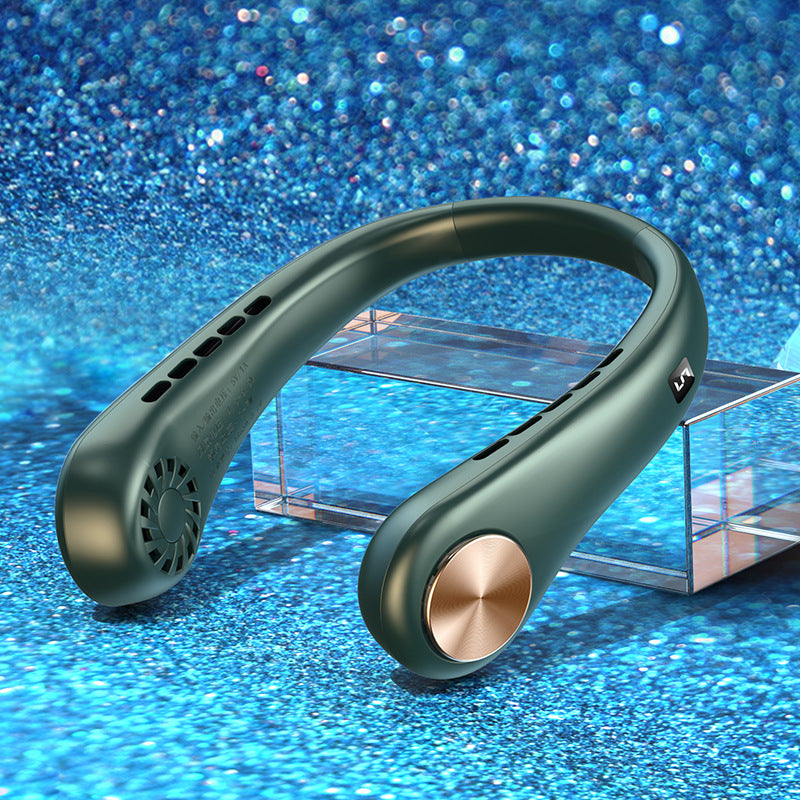 Bladeless Neck Fan — Portable neck fan with rechargeable battery