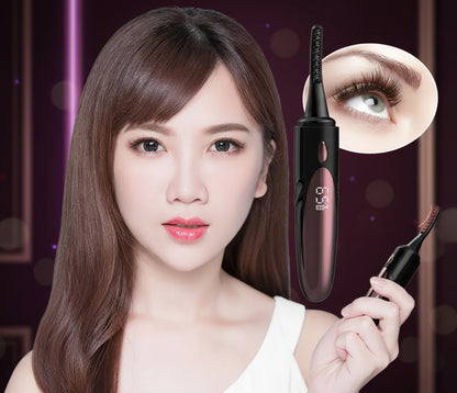 Heated Electric Eyelash Curler - USB Rechargeable