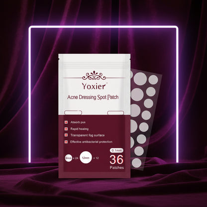 Invisible Acne Pimple Patches - Hydrocolloid Spot Treatment Stickers