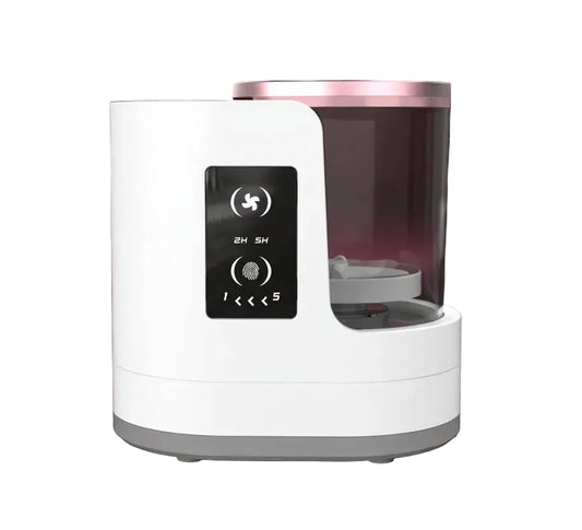 Premium Electric Makeup Brush Cleaner & Dryer Stand + special gift 🎁 velvet vial