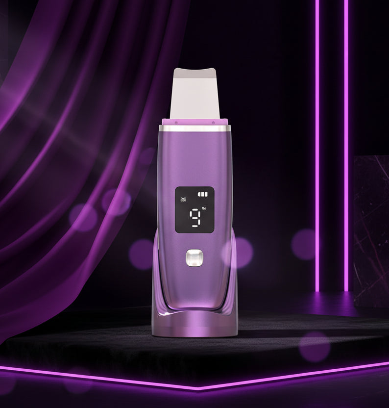 Ultrasonic Skin Scrubber - Deep Pore Cleansing & Exfoliation Tool