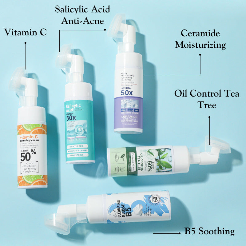Oil Control Foam Cleanser - Gentle Cleansing Mousse