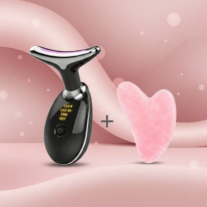 EMS Thermal Neck Lifting and Tightening Massager - Electric Microcurrent Wrinkle Remover