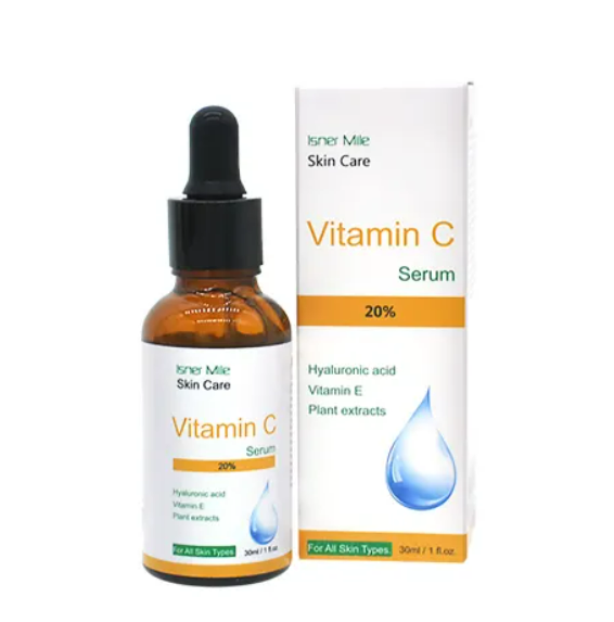 Vitamin C Brightening Serum - With Vitamin E & Hyaluronic Acid