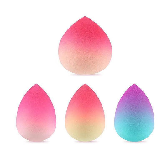 Peach-Shaped Makeup Sponge - Soft Blending Beauty Tool