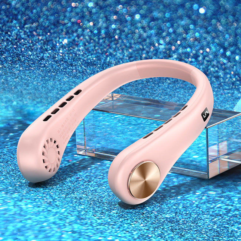 Bladeless Neck Fan — Portable neck fan with rechargeable battery