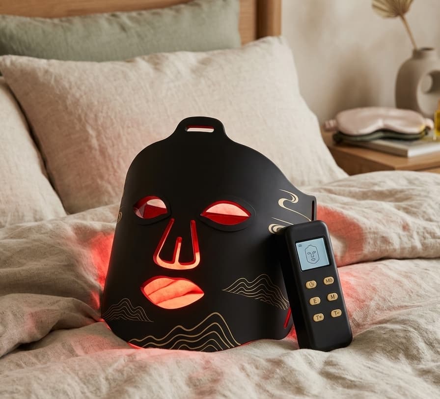 LED Light Beauty Mask - Professional 8-Color Light for Anti-Aging & Skin Rejuvenation