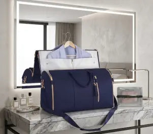 Large Capacity Waterproof Travel Duffle Bag – Women's Folding travel Bag