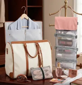 Large Capacity Waterproof Travel Duffle Bag – Women's Folding travel Bag