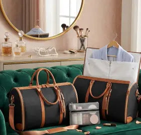 Large Capacity Waterproof Travel Duffle Bag – Women's Folding travel Bag