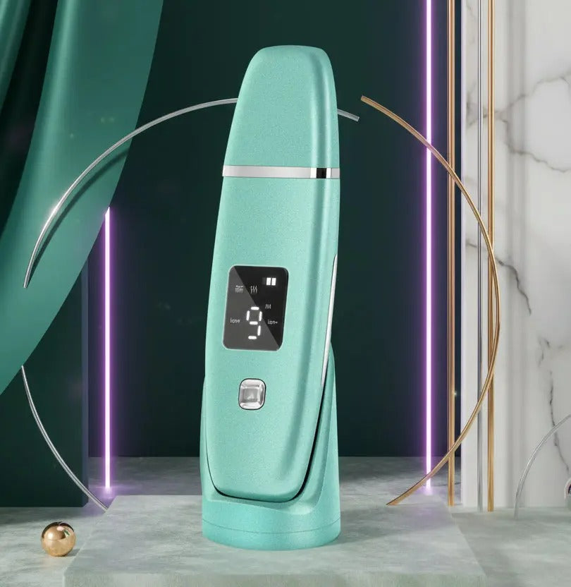 Ultrasonic Skin Scrubber - Deep Pore Cleansing & Exfoliation Tool