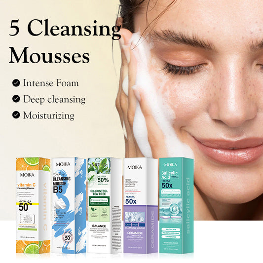 Oil Control Foam Cleanser - Gentle Cleansing Mousse