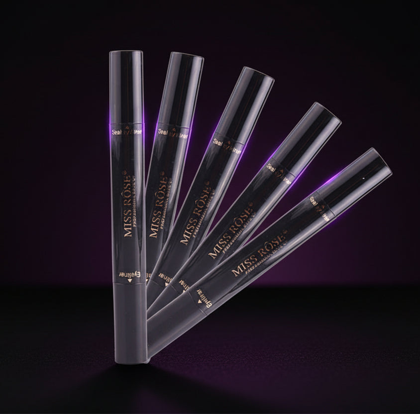 Dual-Tip Waterproof Eyeliner - Precision & Bold Stamp Liner