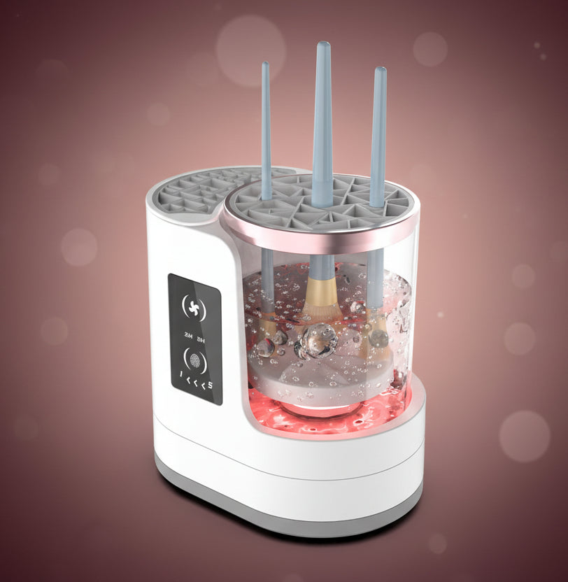 Premium Electric Makeup Brush Cleaner & Dryer Stand + special gift 🎁