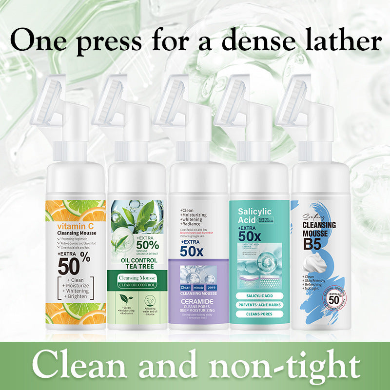 Oil Control Foam Cleanser - Gentle Cleansing Mousse