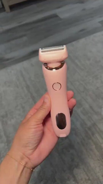 2-in-1 Electric Hair Removal Shaver - Painless and USB Rechargeable