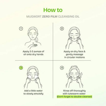 Zero Film Cleansing Oil - Deep Pore Purifying Treatment