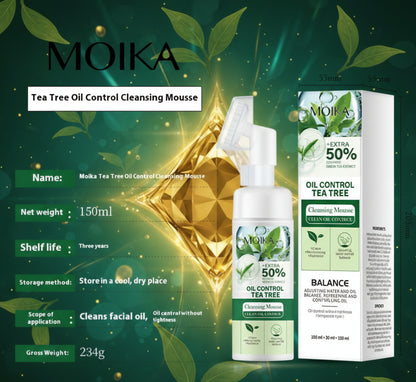 Oil Control Foam Cleanser - Gentle Cleansing Mousse