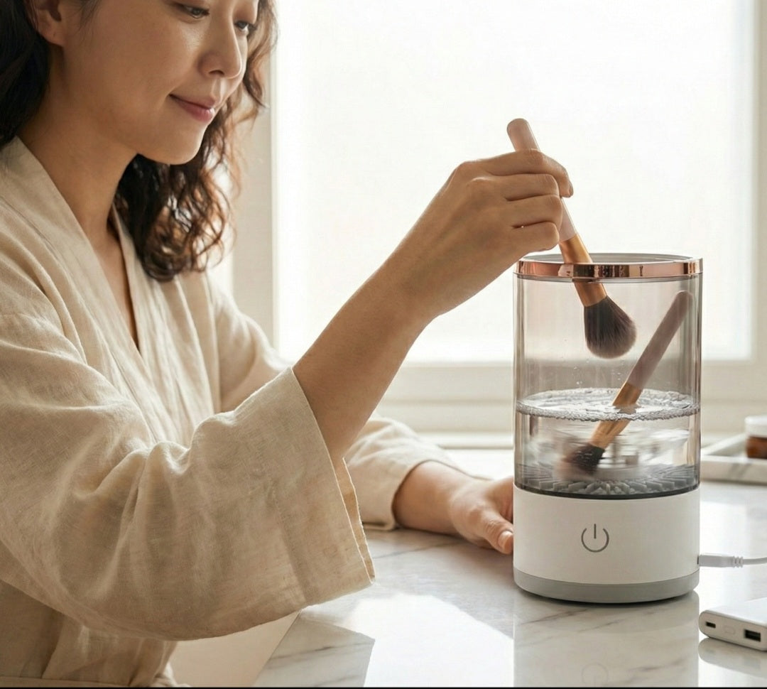 Electric Makeup Brush Cleaner - USB Rechargeable + special gift 🎁